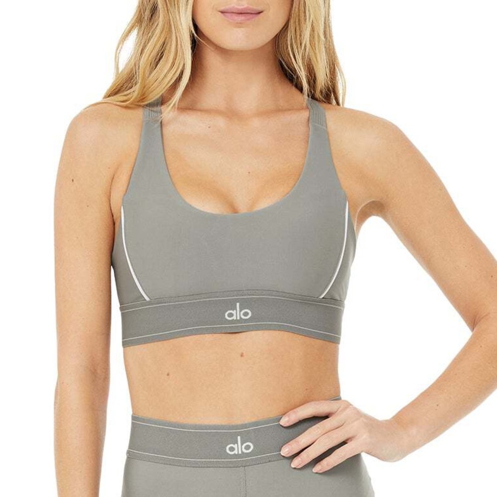 ALO suit up bra grey sz XS